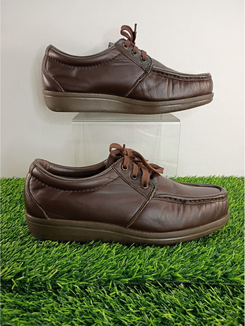 Rico Men's Brown Safety Loafer ANSI Z41 PT 91 Size 8W